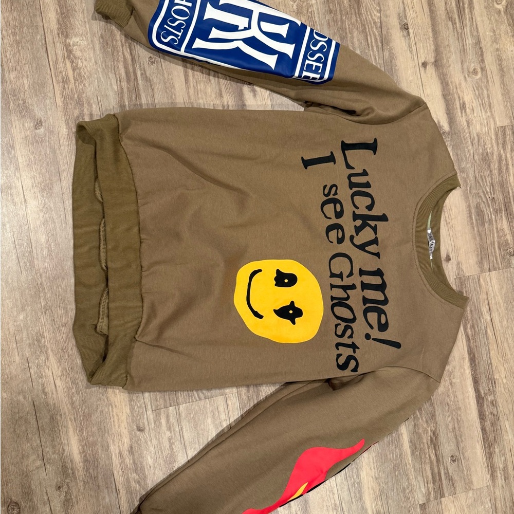 Brown Graphic Men's Sweater
